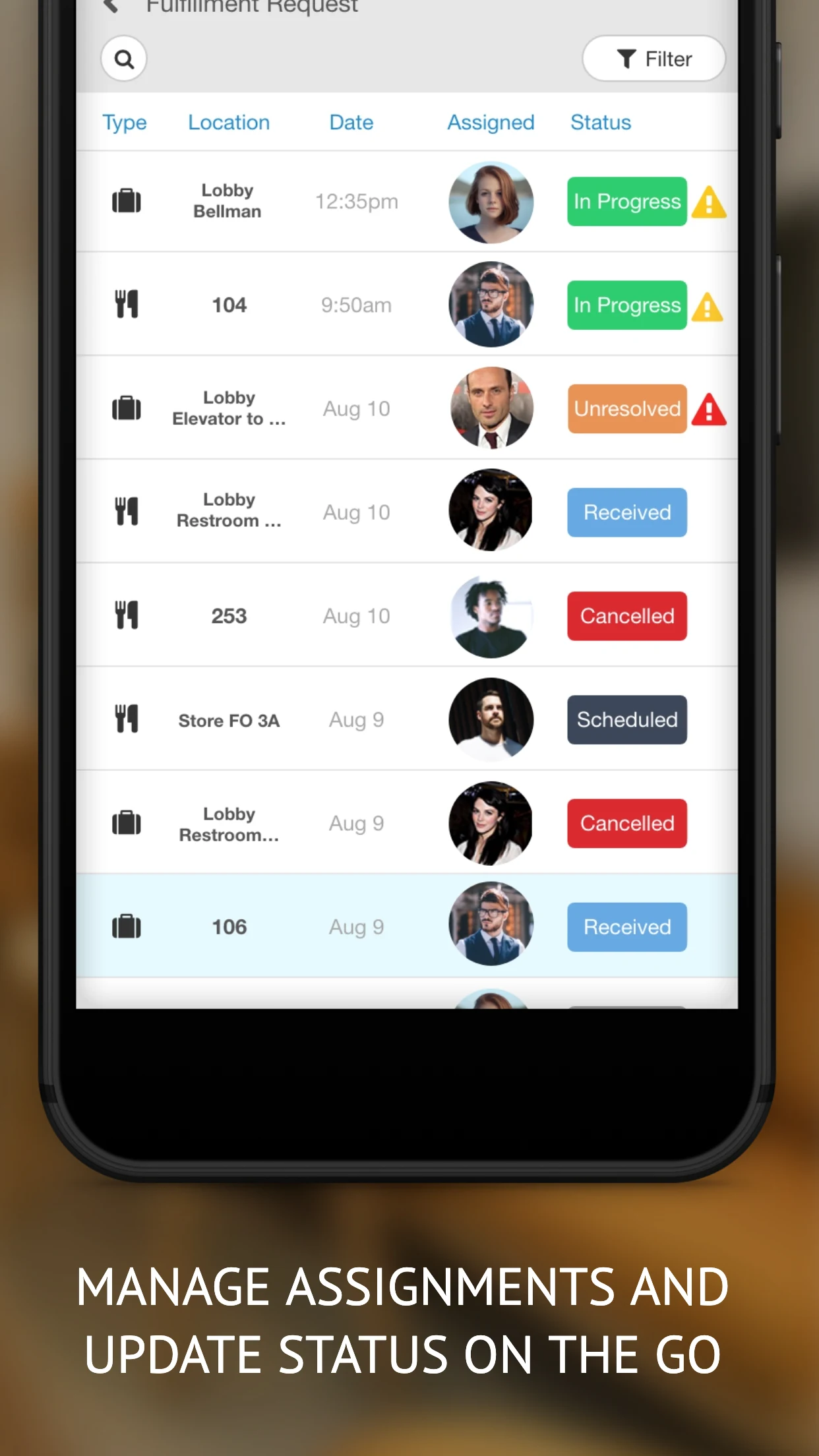 Standard Staff screenshot